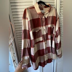 Ava & Viv Flannel Shirt